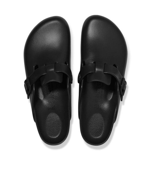 Birkenstock Black Boston Essential Sandals for men