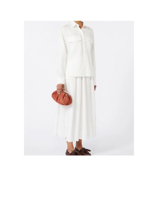 Weekend by Maxmara Brown Valois Small Clutch Bag