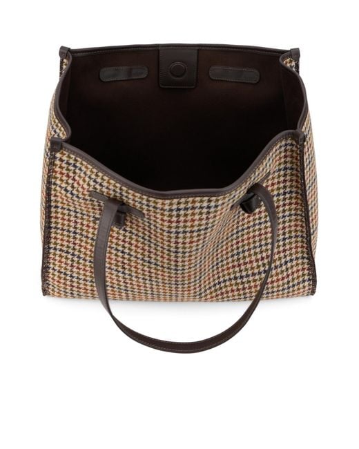 Gianni Chiarini Brown Double-Handle Tote Bag