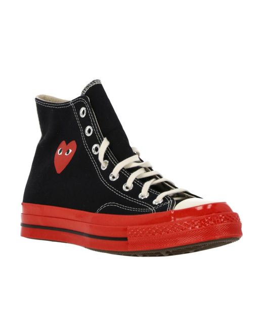COMME DES GARÇONS PLAY Red Comme Des Garçons Play X Converse Chuck 70 High-Top Sneakers for men