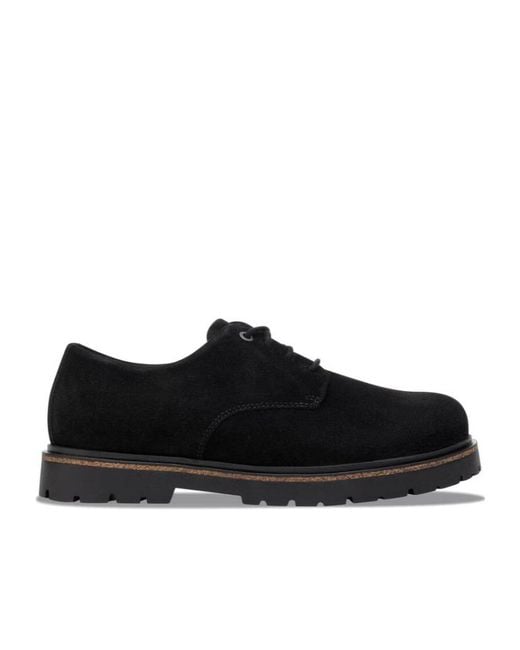 Birkenstock Black Highwood Derby Shoes for men