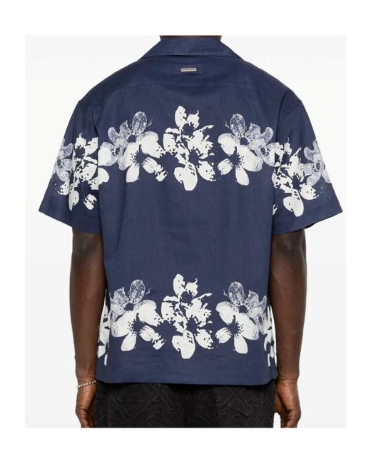 Iceberg Blue Short-Sleeved Shirt for men