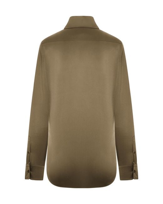 Ralph Lauren Green Long-Sleeve Button-Down Shirt