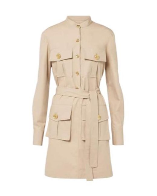 Givenchy Natural 4G Cotton Poplin Minidress