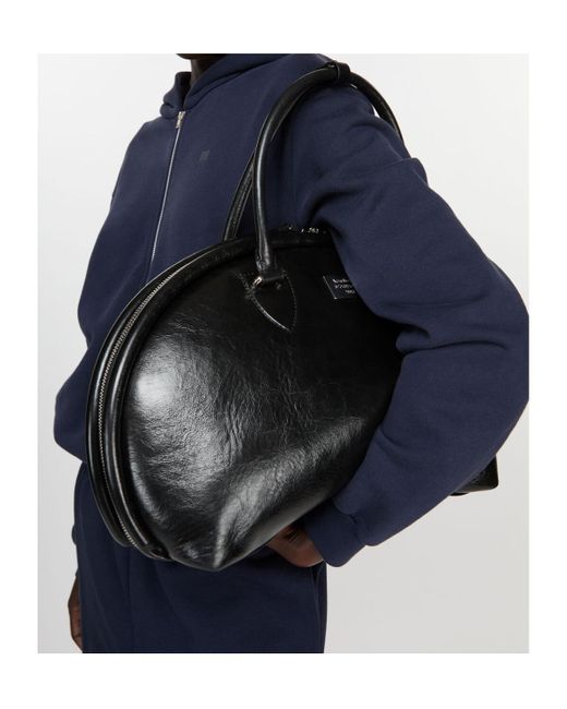 Acne Black Bowlina Shoulder Bag
