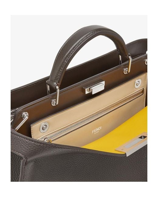 Fendi Black Peekaboo Iseeu Medium Tote Bag for men
