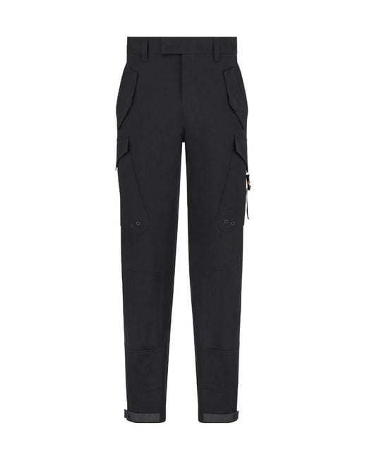 Dior Black Homme Cargo Pants for men