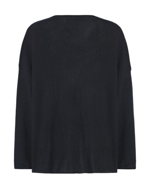 The Row Black Palesi Sweater
