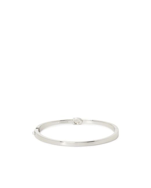 COACH White C-Shaped Bracelet