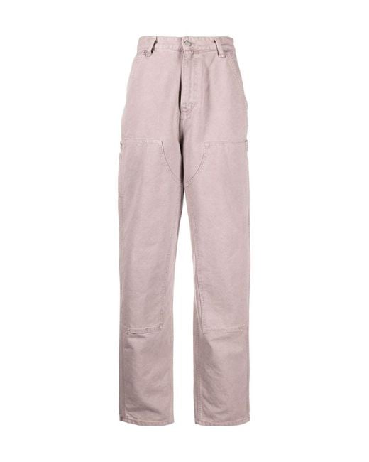 Carhartt Pink Logo Casual Pants