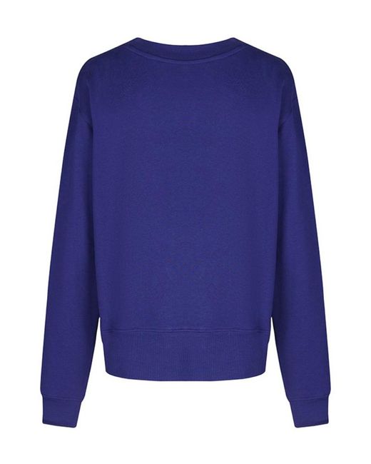 Moschino Blue Logo Sweater