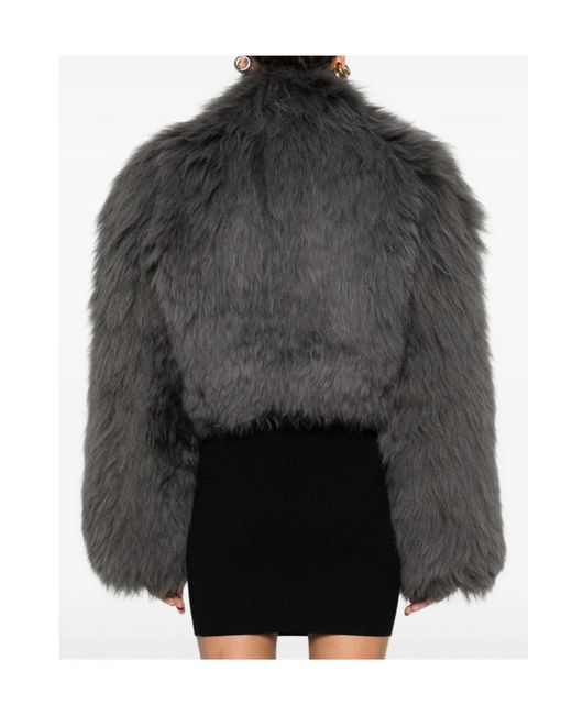 Alaïa Gray Long-Sleeved Jacket