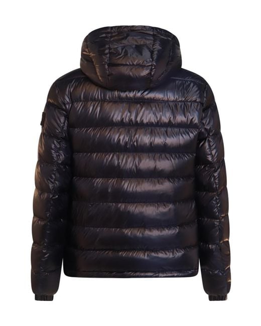 Add Black Ped Hooded Jacket for men