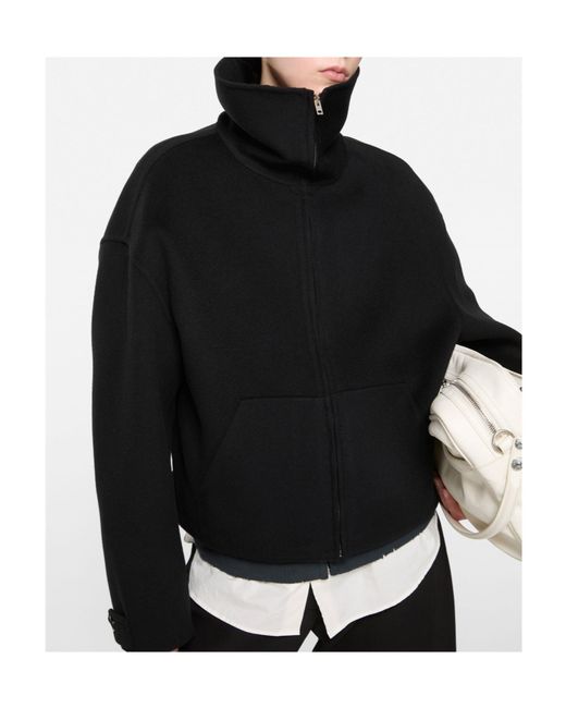 Acne Black Zip-Up Jacket