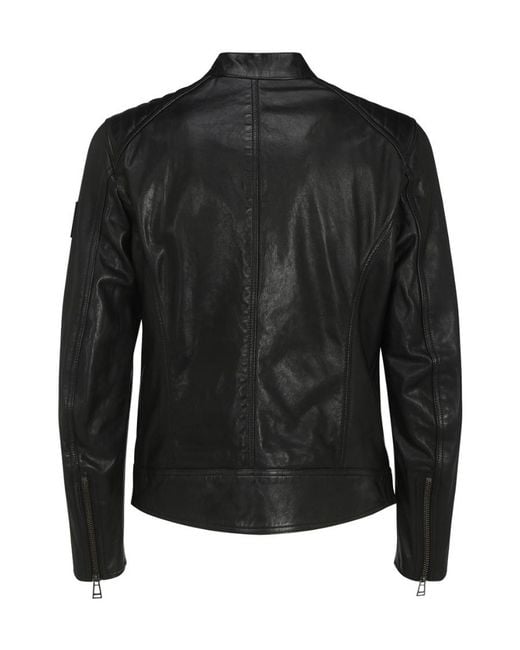 Belstaff Black V Racer 2.0 Biker Jacket for men