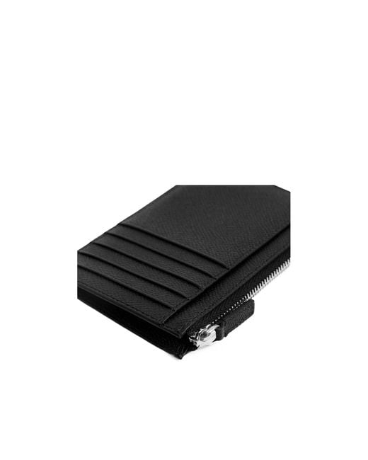 Balenciaga Black Logo Printed Card Holder for men