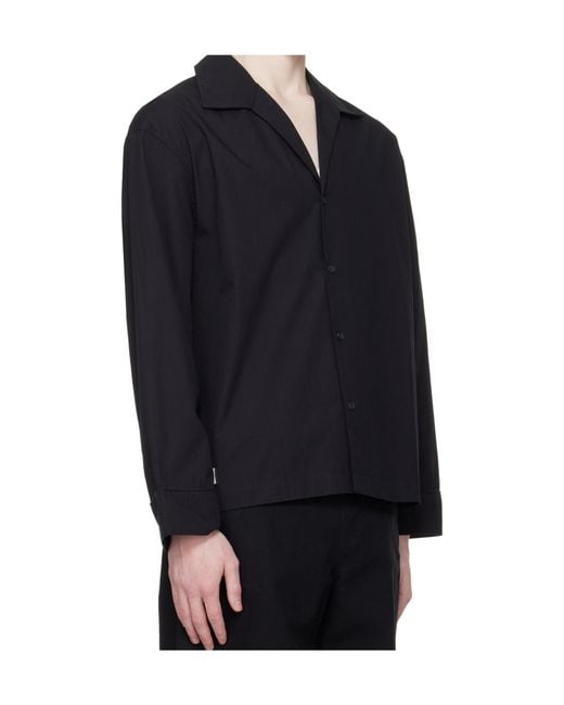 Entire studios Blue Long-Sleeved Pajama Shirt for men