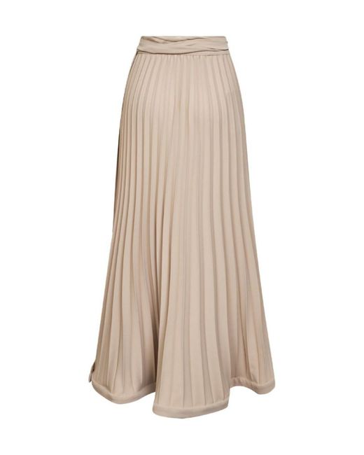 P.A.R.O.S.H. Natural Pleated Skirt