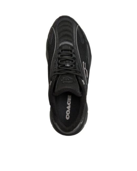COACH Black Speed Runner Sneakers for men