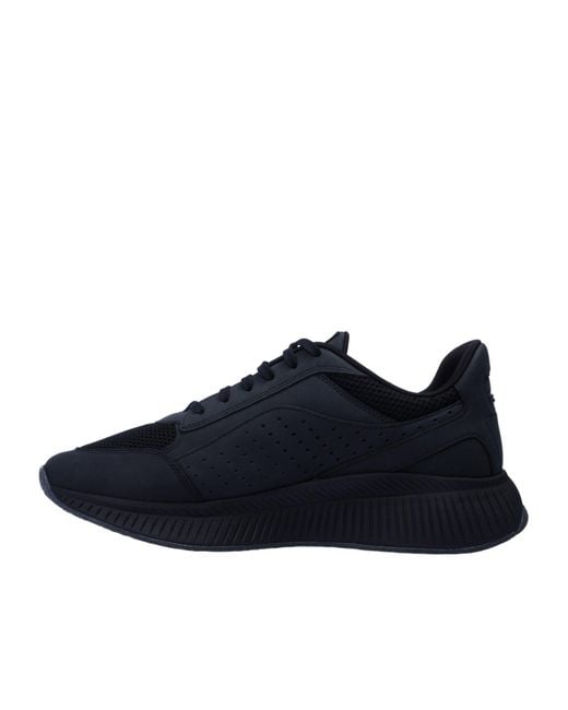Boss Blue Meshpanelled Trainer for men