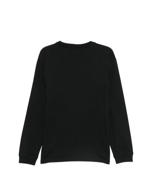 Valentino Black Logo Printed Crewneck T-Shirt for men