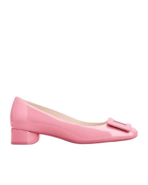 Roger Vivier Pink Ballerinas