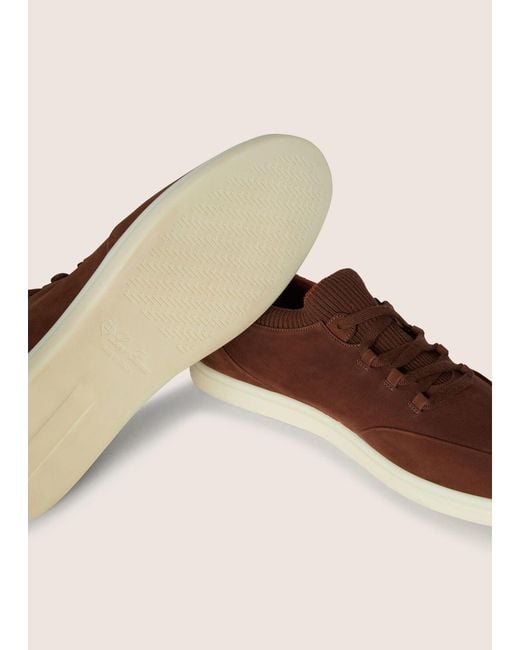 Loro Piana Brown Soho Walk Sneakers for men