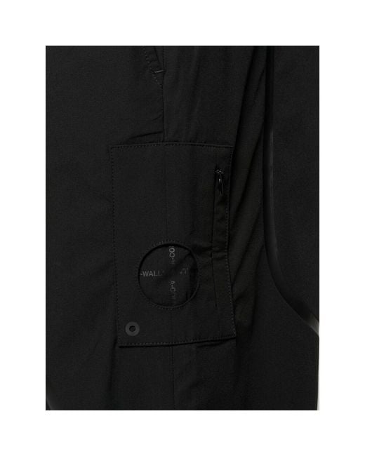 A_COLD_WALL* Black Mid-Rise Track Shorts for men
