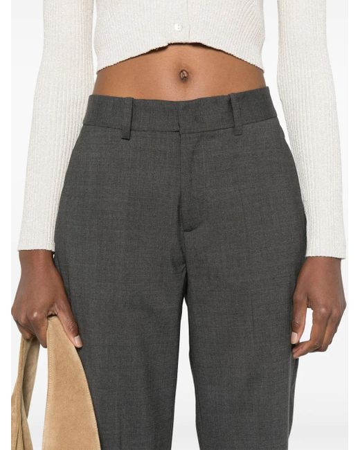 P.A.R.O.S.H. Gray Lille Tapered Trousers
