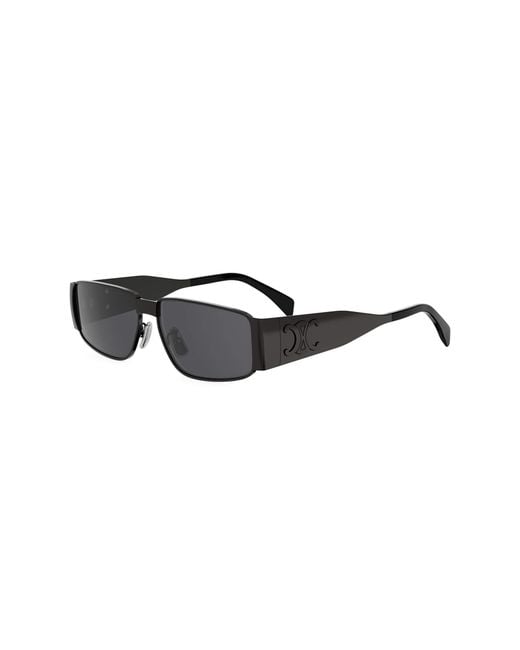 Céline White Full Frame Sunglasses for men
