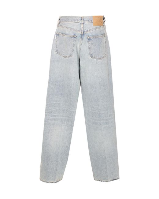 Haikure Gray Celestial Bethany Wide-Leg Jeans