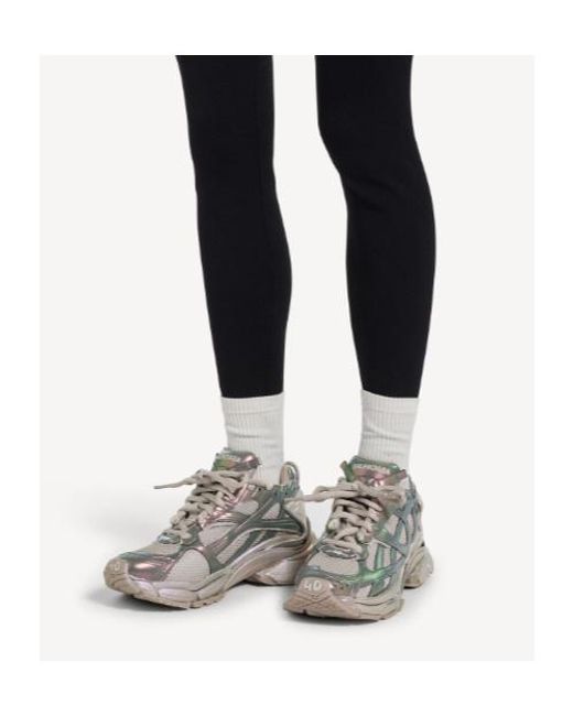 Balenciaga Gray Runner Iridescent Sneaker