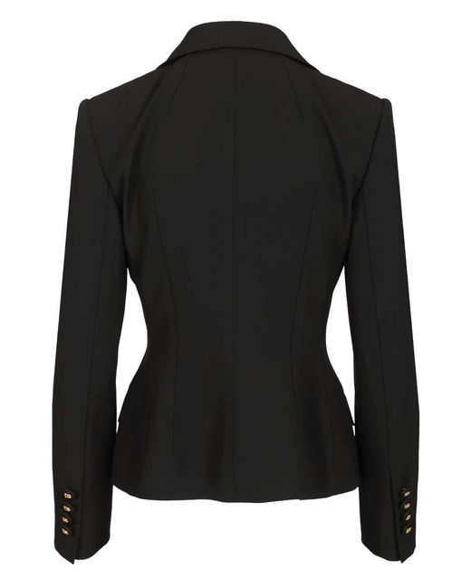 Dolce & Gabbana Black Fitted Blazer