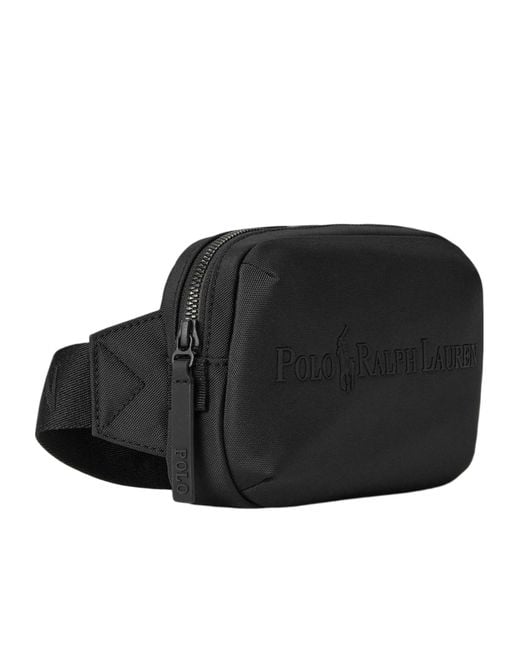 Polo Ralph Lauren Black Modern Waist Bag