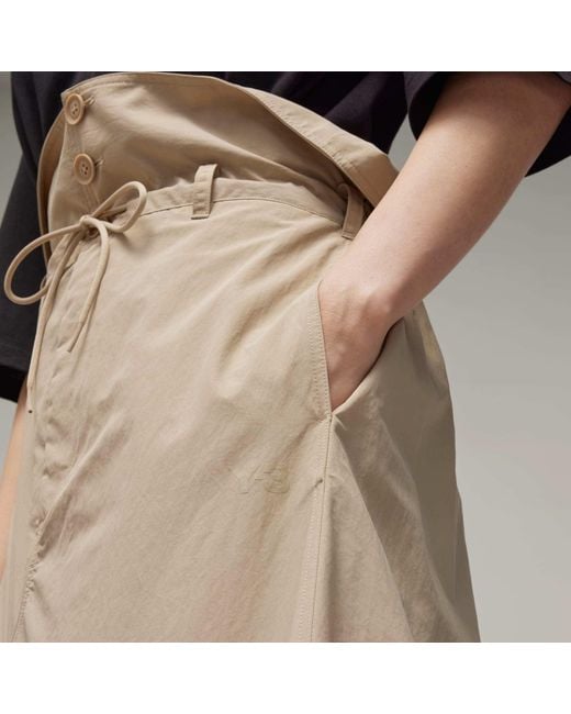 Adidas Originals Natural Pleated Skirt