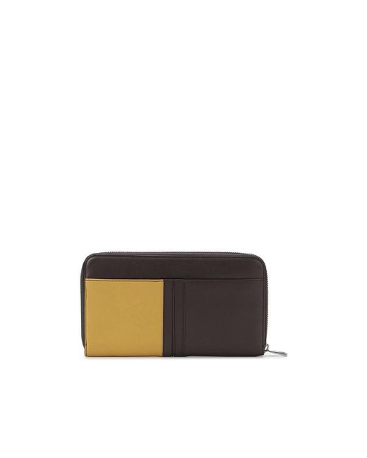 Tod's Multicolor Logo Color Matching Zipper Wallet