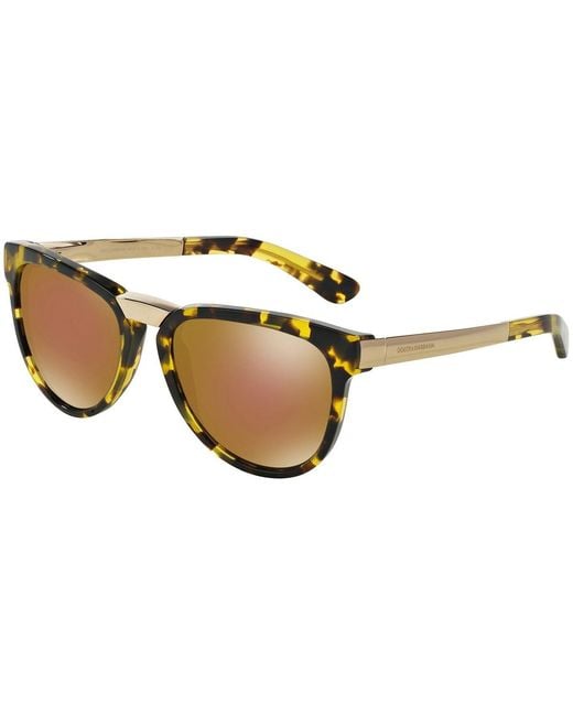 Dolce & Gabbana Multicolor Logo Sunglasses