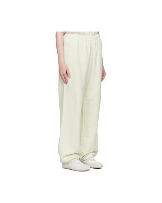 MM6 by Maison Margiela White Numbers-Motif Track Pants