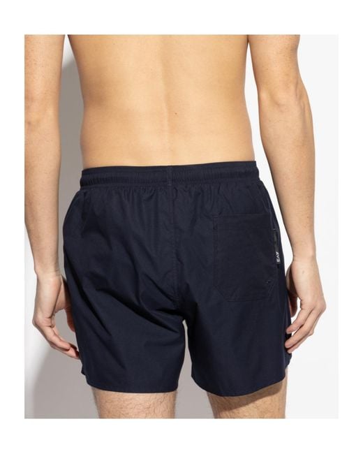 EA7 Blue Ea7 Swim Shorts for men