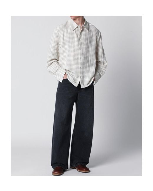 Séfr Gray Long-Sleeved Shirt for men
