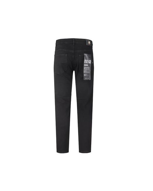 Versace Jeans Black Couture Signature Fit Jeans for men