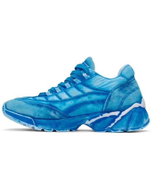 MM6 by Maison Martin Margiela Blue Castlerock Sneakers