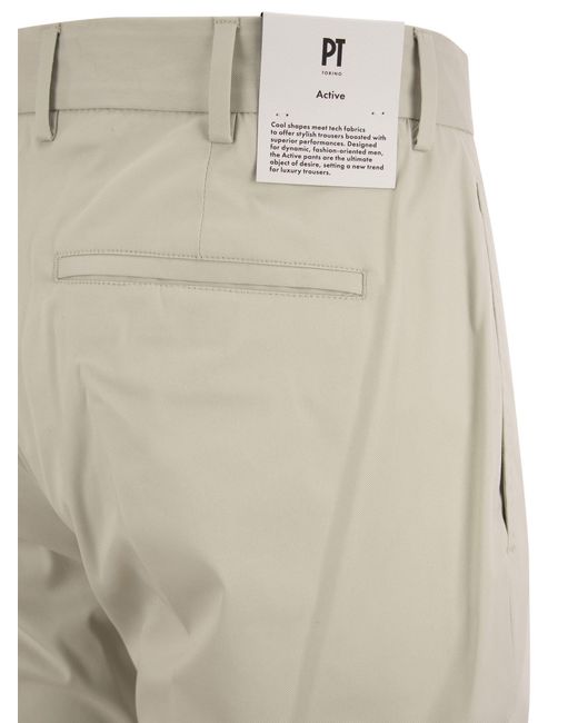 PT01 Natural Logo Casual Pants for men