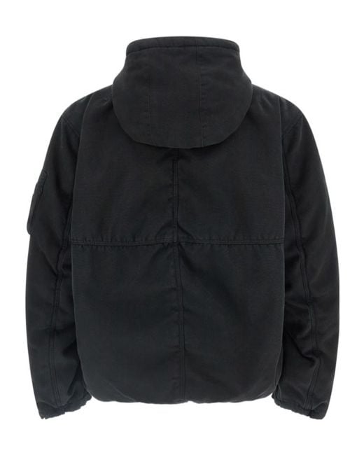 Purple Brand Black Alpha Industries X Reversible Bomber Jacket for men