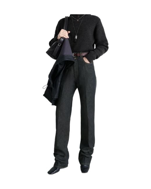 Lemaire Gray Straight Leg Jeans