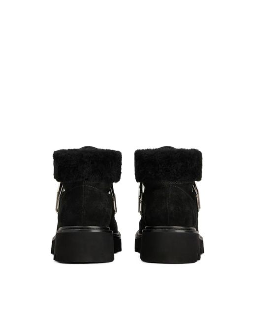 Roger Vivier Black Viv' Rangers Truck Booties