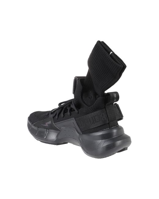 Neil Barrett Black Strap-Up Casual Sneakers for men