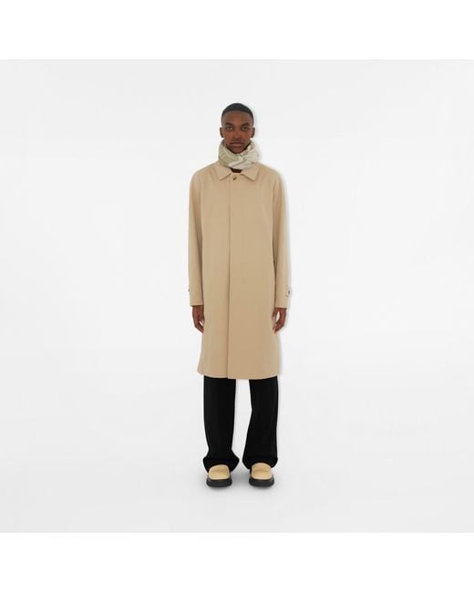 Burberry Natural Ekd Logo-Jacquard Frayed-Edge Scarf for men