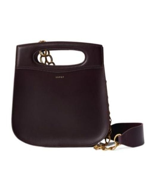Soeur Black Chain Shoulder Bag