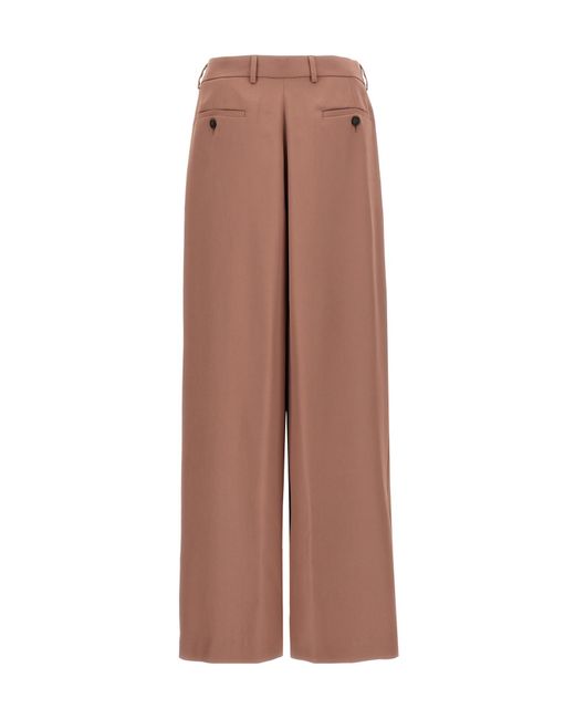 Dries Van Noten Brown Pepper Straight Leg Pants for men
